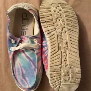 Hey Dude Tie-Dye Wendy - Blue, Pink, White